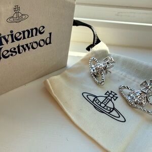 Vivienne Westwood Crystal Orb Earrings